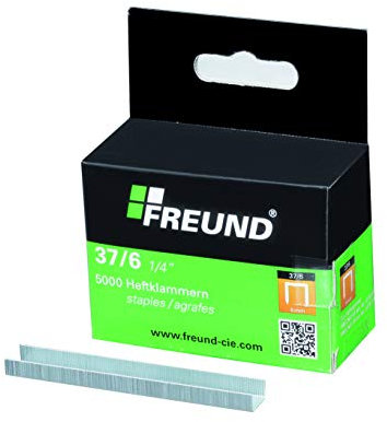Heftklammern Runddraht 37/6, für Hammertacker und Handtacker Freund 19, Freund 53, Rapid 19, Rapid 23; 01741019