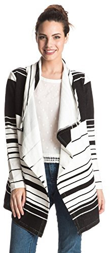 Roxy Damen Chill Break Poncho Fleece Top – Weiß, Small