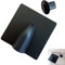 8mm - Black Brick Blast Buster & Bush/Grommet Cable Hole Cover Kit – Indoor & Outdoor Single RG6 Coaxial/Satellite Burst Plate Tidy Cap - CCTV - Loops