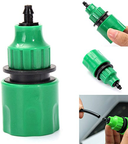 Wasserschlauch-Schnellverbinder für 4/7 mm - 8/11 mm Mikroschlauch, gute Abdichtung, einfach zu verwenden