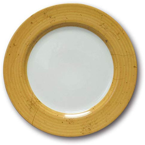 Piatto piano Prestige giallo D 31 cm