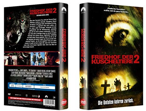 Friedhof der Kuscheltiere 2 - Limited Gr. Hartbox Uncut VHS Motiv Limitiert auf 100 Stück - DVD