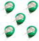 vhbw 5X NiMH Ersatz Knopfzellen-Akku Typ V40H 3-Pins 40mAh 1,2V kompatibel mit Modellbau-Akkus, Solar-Leuchten UVM.