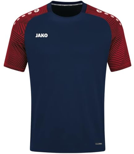 JAKO Herren T-Shirt Performance, Marine/Rot, S