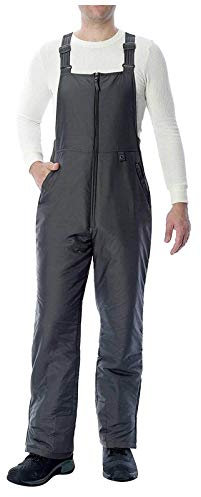 skilatzhose herren Wasserfeste isolierte Schnee wasserdichte Winter Skihose mit verstellbaren Trägern Overall Winddichte Schneehose Skihose Hosenträgerhose Outdoorhose Thermohose Wanderhose Ski Pant
