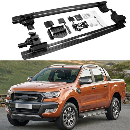 Marchepied électrique déployable en aluminium pour Ford Ranger T6 2015-2019