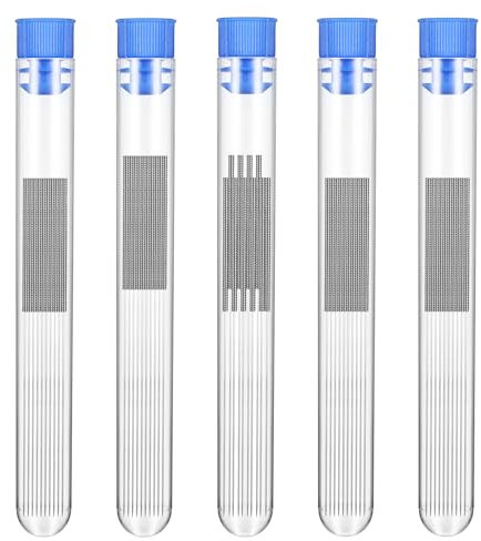 Andibro 3D Drucker Düsen Reinigungsset, 50 Stück Edelstahl Nadeln Reiniger 3D Drucker Düsenreiniger 3D Drucker Zubehör 0.2/0.25/0.3/0.35/0.4mm Cleaning Needles Kits