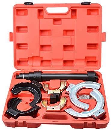 Zoomtools Motore Ammortizzatore Molla Elicoidale Compressore Intercambiabile Forcella Estrattore Bobina Set di Attrezzi per Lo Smontaggio della Molla Ammortizzatore di Automobile