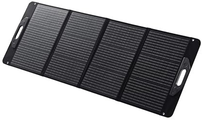 ACER Panneau solaire pliable 100W IP66 étanche, Kit panneau solaire portable avec sortie 18 V, 6 Kg, centrale chargeur solaire portable pour camping, caravane, jardin, power station, batterie nomade