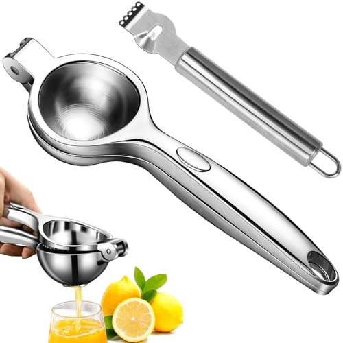 Sukudon Spremiagrumi Manuale: Ideale per Succo d'Arancia e Lime, Gadget da Cucina per Cucina, Ristorante e Bar
