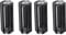 Echwave Pack of 4 Black Battery Holder for 3 x 1.5 V AAA Batteries Torch