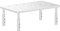 Soporte para monitor de escritorio, soporte de monitor para escritorio, mini soporte elevador de computadora | Elevador ajustable para monitor de computadora, ideal para soportes de escritorio