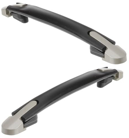 DEARMAMY 2pcs Luggage Handle Plastic Pull Handle Grip Replacement Bag for Suitcase Box Luggage Replacement Parts