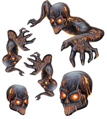 BIKE-label Vinile Lava Devil Sticker Decorativo Laptop Cellulare Tuning Bicicletta Skateboard