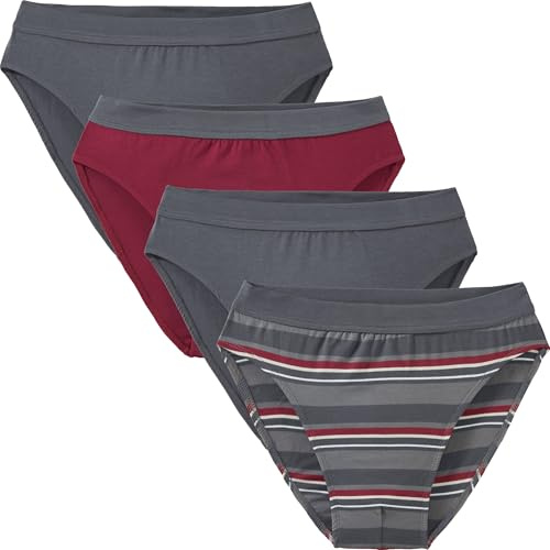 Erwin Müller Herren-Slip 4er-Pack Single-Jersey - hervorragender, bequemer Bund, elastisch und formstabil Single-Jersey