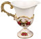 FUNOMOCYA Taza de Leche Vintage Taza de Café Cerámica Diseño Decorativo para Mujeres Uso Diario Asa