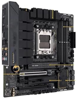 Scheda Madre Carte mère Fit for ASUS TUF Gaming B650M Plus WiFi B650 DDR5 mATX 24,4 ×, cm Socket AM5