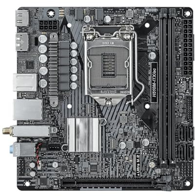 Gaming Motherboard Fit For ASROCK H510M-ITX/ac Mini-ITX Motherboard Intel H510 2xDDR4 LGA1200 Ultra M.2 Support I7-11700 I3-10305 I9-11900 I5-10600 Cpu