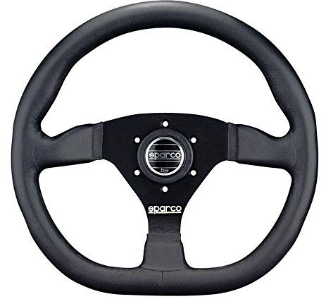 Sparco Universal Lenkrad L360 - Schwarz Leder - Durchmesser 330mm