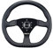 Sparco Universal Lenkrad L360 - Schwarz Leder - Durchmesser 330mm