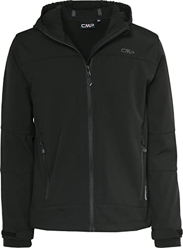 CMP - Kinderjacke mit fester Kapuze, Schwarz, 128