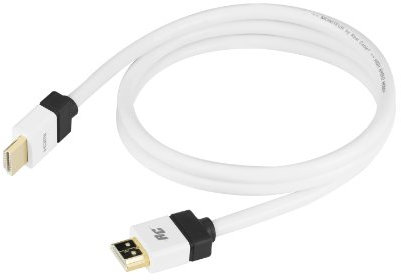 Real Cable HDMI-1/2M00 Câble HDMI HD 2 m Blanc
