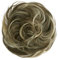 CAISHA Haargummi Bella Hochsteckfrisuren Haarteil Hochzeitfrisuren Voluminös Leicht Gewellt Hitzebeständige Kunstfaser DM17cm Braun Blond Mix G38B