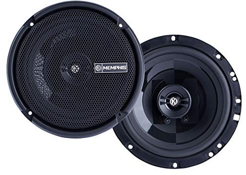 Memphis Audio PRX60 Power Reference Series 6.5 Oversize 2-Way Coaxial Speakers with Swivel Tweeters - Pair