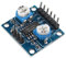 HALJIA PAM8406 Digitale Leistungsverstärkerplatine mit Lautstärke-Potentiometer, Stereo, geräuschlos, 2 x 5 W, Klasse D-Modul