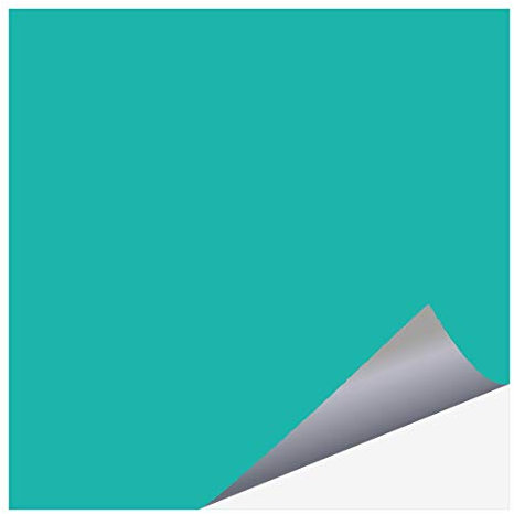 timalo® Fliesenaufkleber für Küche und Bad – alle Fliesen und Größen | 18 x 18 cm (15 Stück) türkis (glänzend)