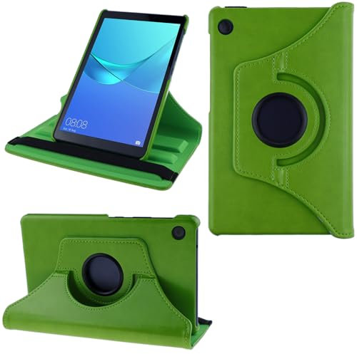 COOVY® 2.0 Cover für Huawei Matepad T10 / T10S (10.1) Rotation 360° Smart Hülle Tasche Etui Case Schutz Ständer | grün