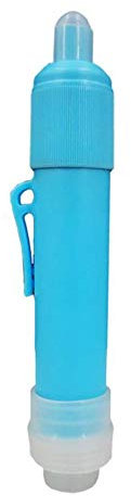 HJKL Purificateur d'eau Personnel Purificateur d'eau Sauvage Life d'eau de Boisson directe Filtre à Boire ultrafiltration de l'eau Purification de l'eau Paille,Bleu