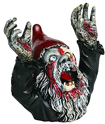 ERZU Zombie Statue, Halloween Zombie Dekoration, Gruselige Halloween Requisiten Friedhofsdekoration Gartenstatuen Zombies, für Outdoor Garten Terrasse Hof Rasen