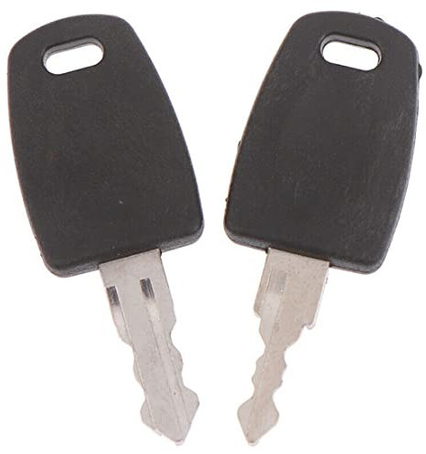 BODYA Lot de 2 clés multifonctions TSA002 TSA007 pour bagages, valises, clés TSA, Noir