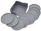 10cm/3.94inch Silicone Rubber Coaster; Anti-scald Non-Slip Coasters Pad; For Daily Kitchen Home/Bar Coffee Tea Cup; Insulate/Protect Furniture Table Coffee Beer Mug WineGlass Bottle(Grey)