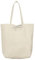 Zwillingsherz Shopper aus 100% Echtleder - Hochwertige Tasche für Damen Frauen Mädchen – Shopper groß und elegant - Schultertasche - crem