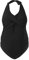 Travel Necessities Damen Umstands-Badeanzug, schwarz, Fitness-Sport-BH, einteilig, große Größe, einfarbig, Badeanzug, Bademode, Umstands-Herbstkleidung, Schwarz , 50