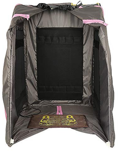 Sauna Hogar Portátil Sauna infrarroja Portable Sauna Terapéutica Personal Infrarroja Saunas de Exterior Infrarrojos Sauna Calentador portátil Sauna de Vapor-infrarrojo negro