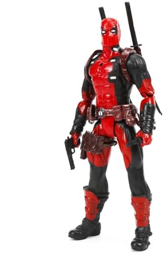 Anime Figuras de Acción Rojas y Negras,Decoraciones De Figuras De PVC De 24 Cm,Adornos De Escritorio Adecuados, Adornos para Tartas, Decoración De Automóviles, Mesas