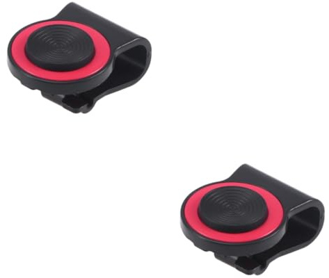 Angoily 2pcs Mobile Game Joystick Controller Clip Touch Screen Devices for Smartphones Portable Tablet Controller Funny Gaming Control for Phone Game Joystick Mobile Trigger Random Color