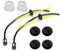 8 Ensembles Universel Filtre à Essence Kit, Durite Essence Debroussailleuse en Caoutchouc, Tuyaux D'essence Avec Filtre, Joint De RéServoir De Carburant, pour Coupe-Herbe, Débroussailleuse