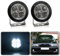 njssjd 2 x 70 mm universelle runde LED-Tagfahrleuchten DRL für Auto, ATV und Motorräder
