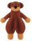 Apricot Lamb Braun Henry Dachshund Weiche Sicherheitsdecke Schmusetuch für Babys, Plüsch Schnuffeltuch, Beruhigungstuch für Baby Jungen und Mädchen, 26 cm