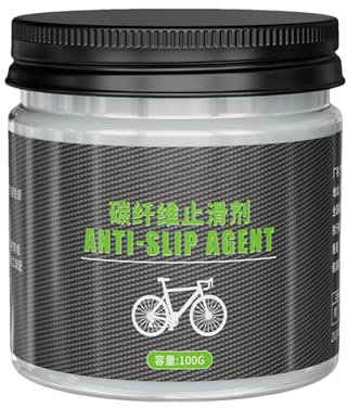 Carbonpaste, Carbonpaste für Sattelstütze - 100g Anti-Rutsch-Fett für Kohlefaser - Lenkervorbauschmiermittel, Montagefett, Fasergriffpaste für Sattelstützen-Mountainbike-Rahmen, Pedale