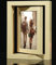Ayoiow Fotorahmen 15x10 cm Weißeiche Holz Photo Frame für Jubiläum Fotorahmen Tisch