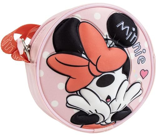 CERDÁ LIFE'S LITTLE MOMENTS Minnie Maus 3D-Tasche – Kinder Handtasche mit 3D-Effekt
