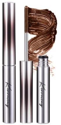 Faccelove's Ironeye Mascara Verlängernd & Pflegend, Volumen & Langanhaltend, Für Definierte Wimpern (1 Stück – Braun)
