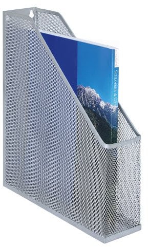 Wedo 651354 Stehsammler Office (A4, Drahtmetall) silber