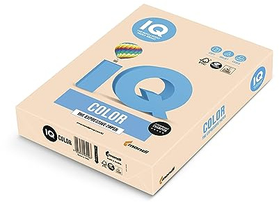 Iq 130086 - Mehrfachfunktionen-Papier IQ COLOR 80 G A4 lachsfarben - 500 Blätter