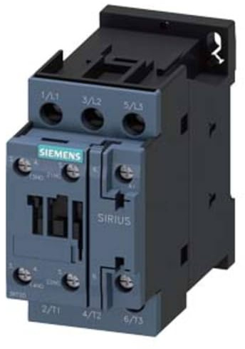 Siemens Schütz AC3 4 kW 1 NA + 1NC AC 230 V S0 Schraube